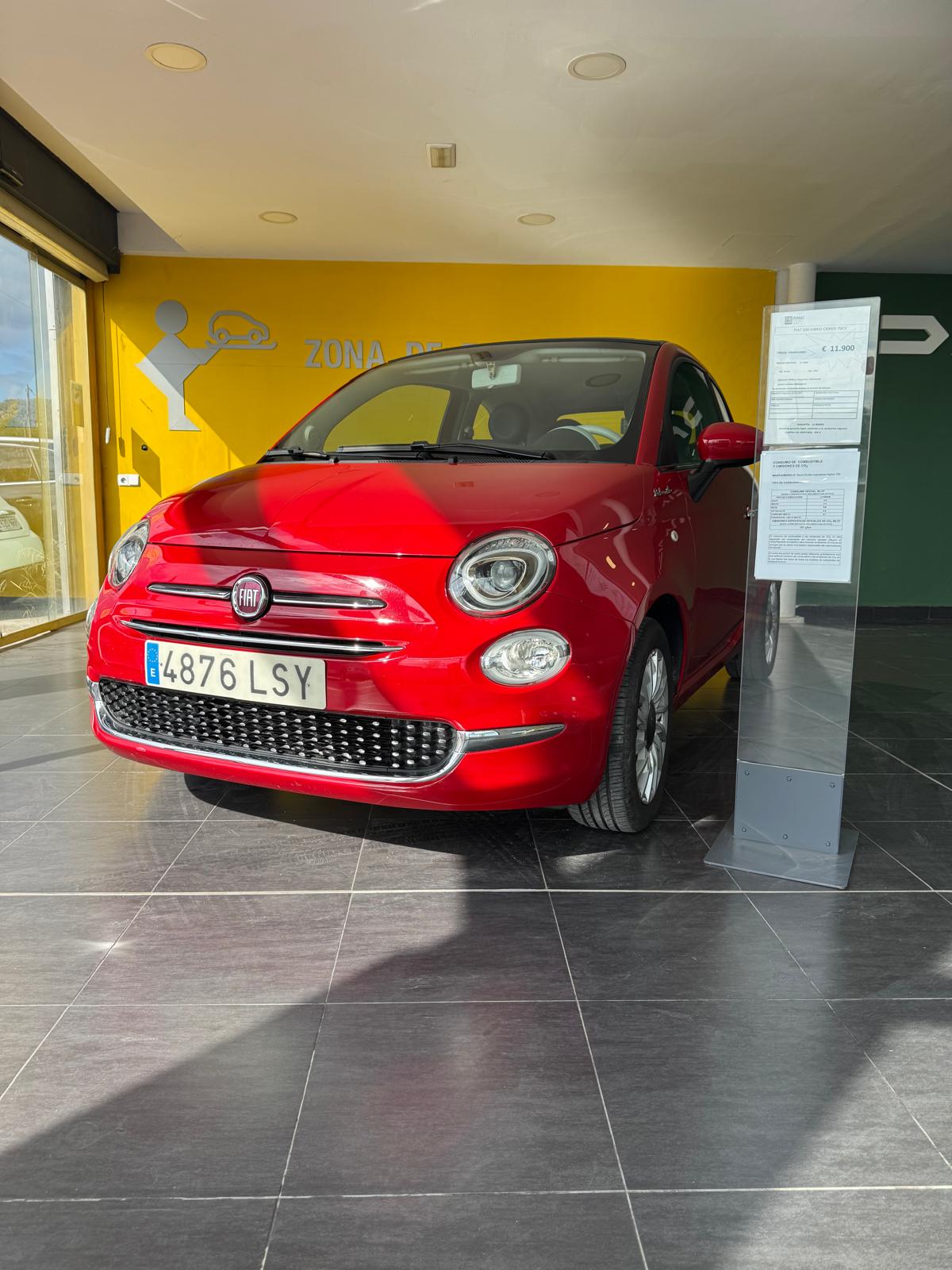 Fiat 500 cabrio  miniatura 2